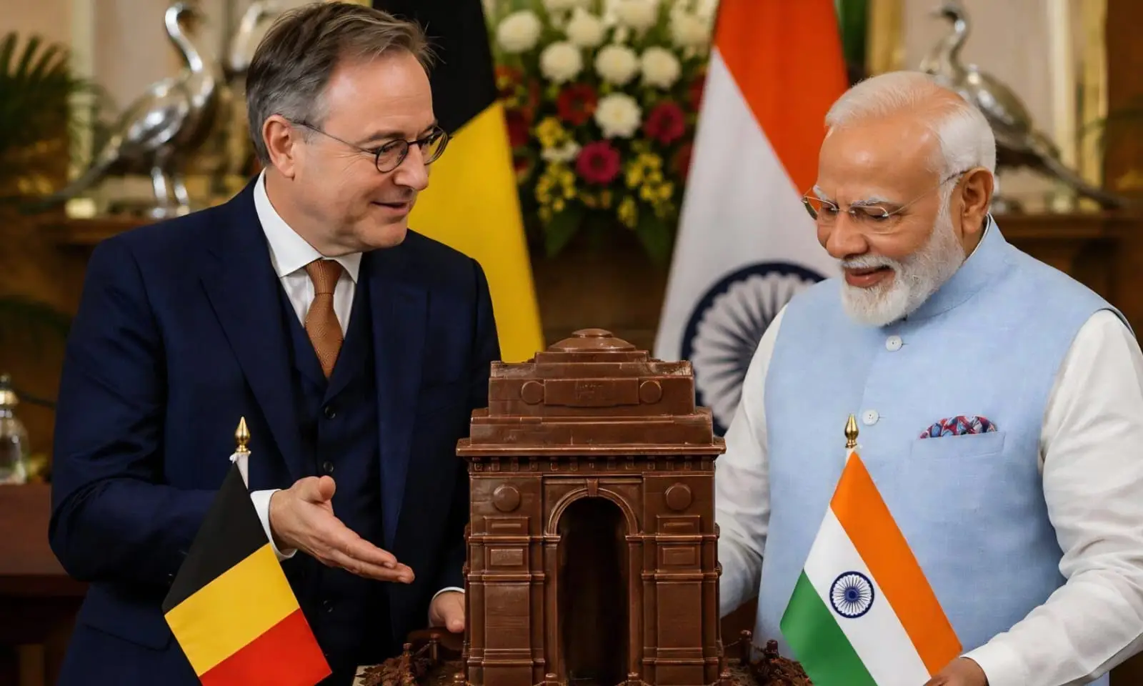 Belgium’s Sweet Tribute to India Melts En Route—but Warms Diplomatic Ties