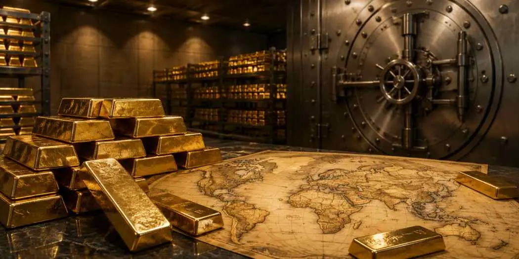 Central Banks Pivot Storage Strategies as Global Gold Reserves Shift