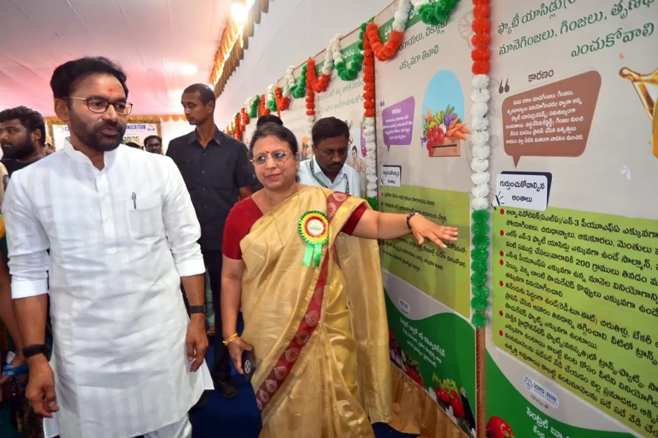 Wellness Wealth: Kishan Reddy Links Nutrition and Health to Viksit Bharat