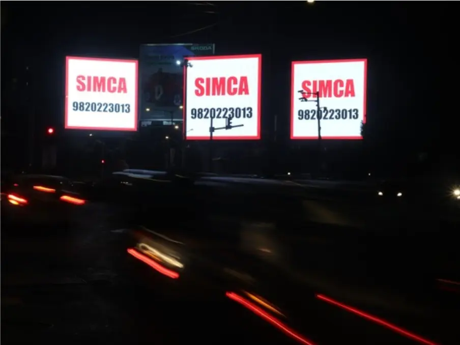 Traffic Stoppers: Simca Secures Commercial Rights to 6 New Mumbai Billboards