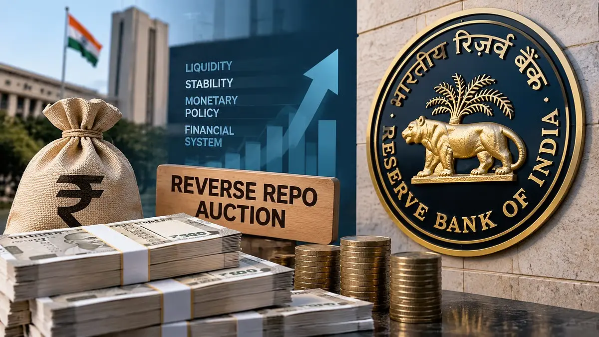 The Liquidity Lock: RBI Schedules Massive 5 Trillion Rupee Reverse Repo
