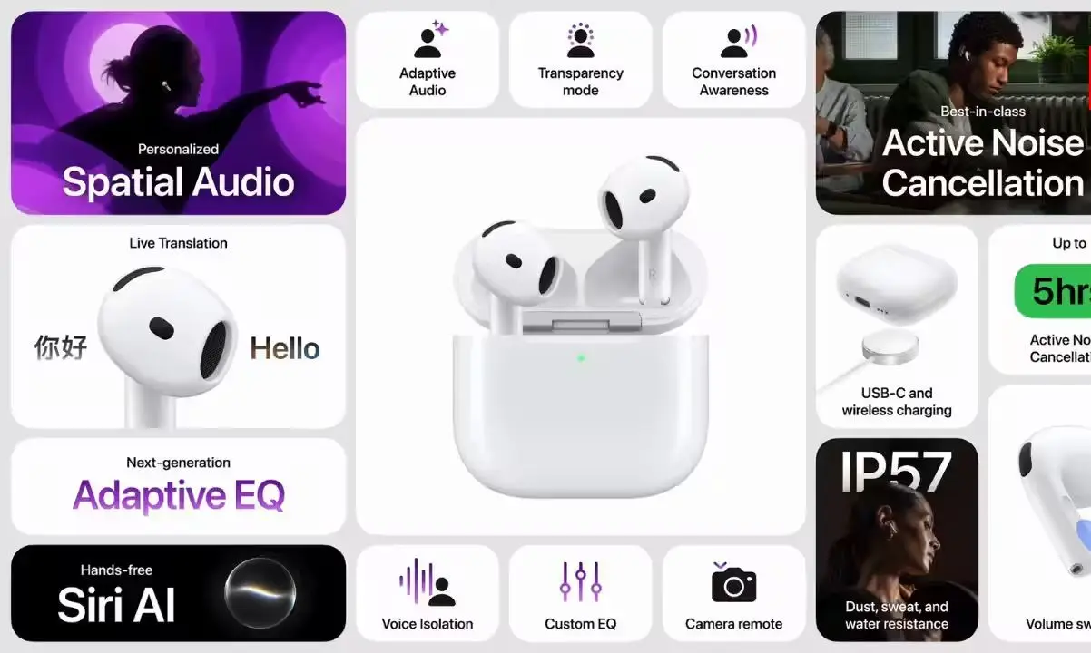 Sound Wave: Apple Launches AirPods 5 in India Starting at Rs 14,900