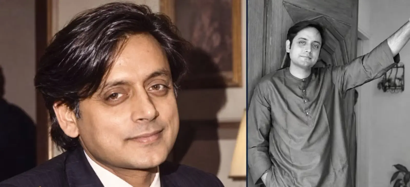 Retro Ripple: Shashi Tharoor and Sons Join Viral AI Photo Trend