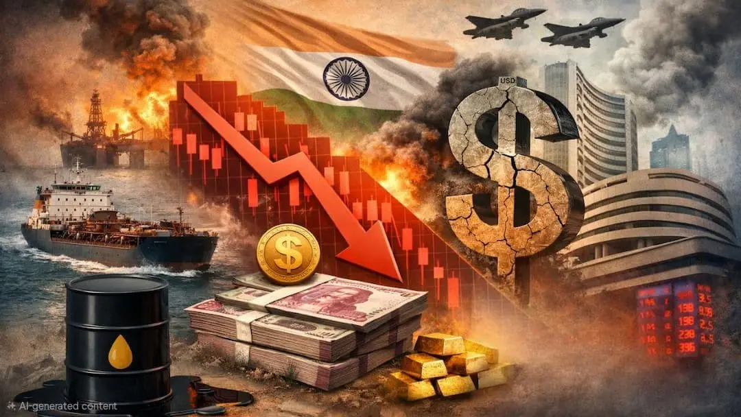 Indian Markets Eye Cautious Open as Crude Surges Past $100