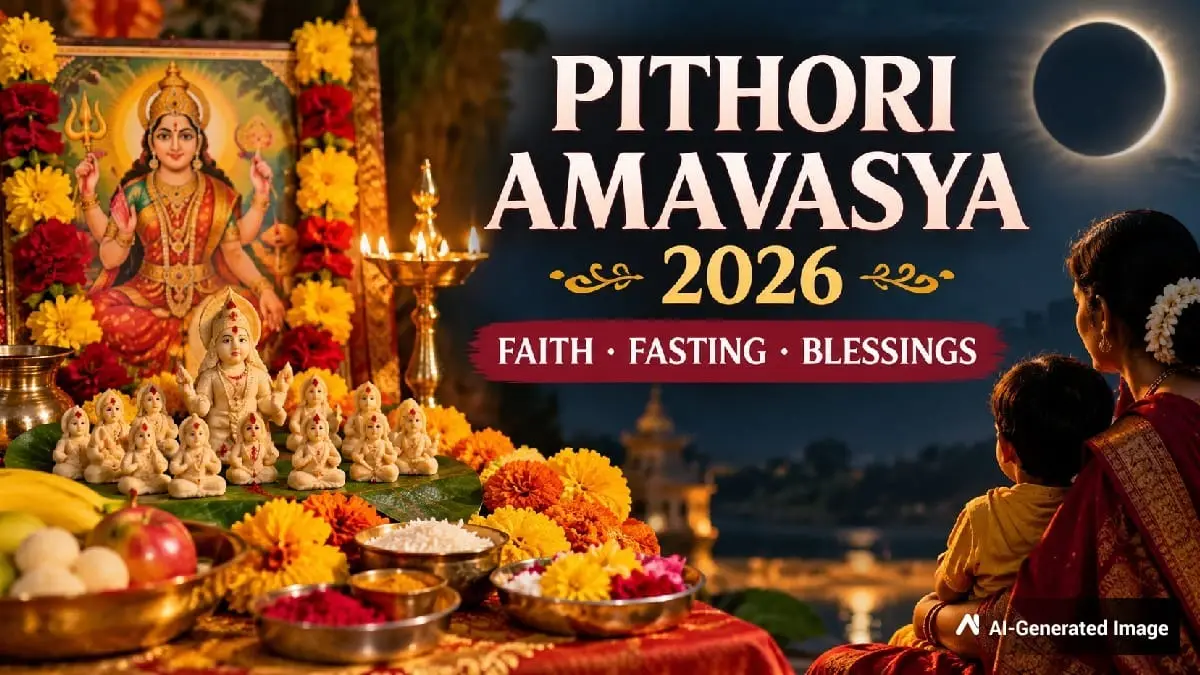 Bhadrapada Amavasya 2026: Timings, Rituals and Pithori Significance