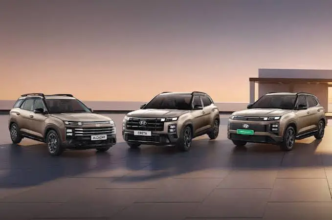 Hyundai Launches Lounge Editions for Alcazar, Creta, and Creta EV