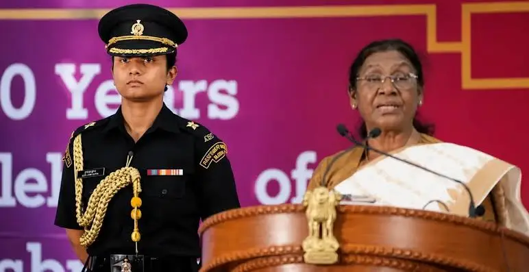 Major Navya Shekhawat Becomes Indian Army's First Woman ADC