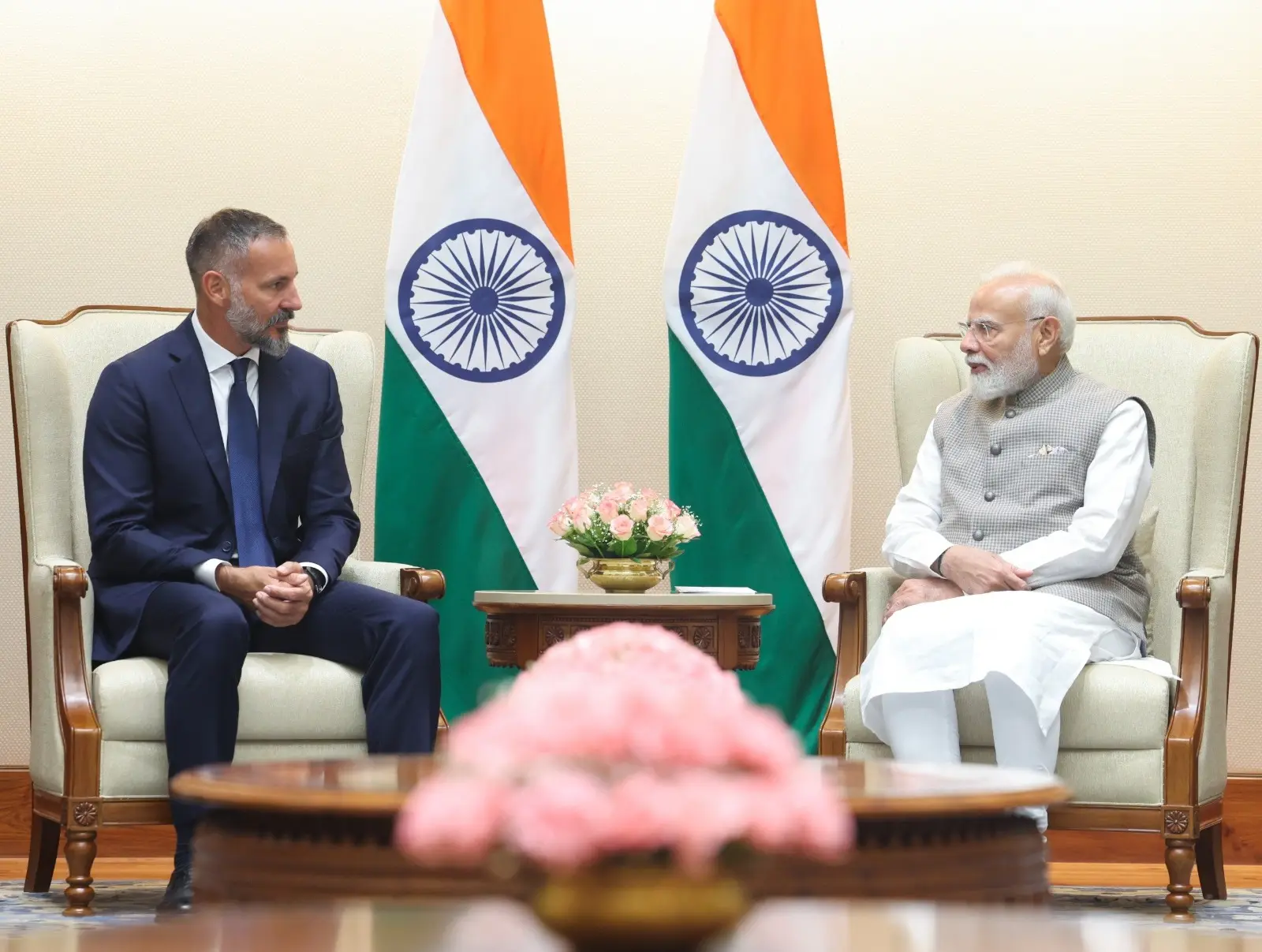 Heritage and Health: Inside PM Modi’s High-Level Talks With Prince Rahim Aga Khan