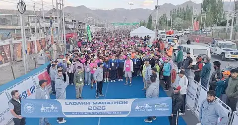 From the Silk Route to Khardung La: Thousands of Global Athletes Tested Their Limits in Leh!