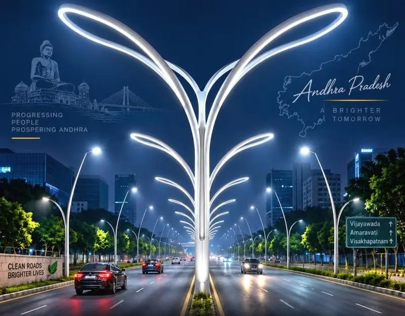7.5 Lakh Smart Lights, 123 Cities: Andhra Pradesh Powers Urban Transformation
