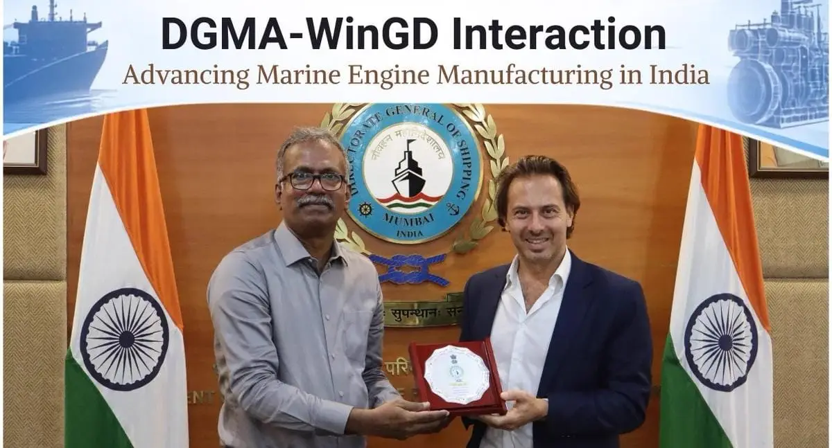 Make in India Sets Sail as Government Invites WinGD to Build Marine Engines Locally