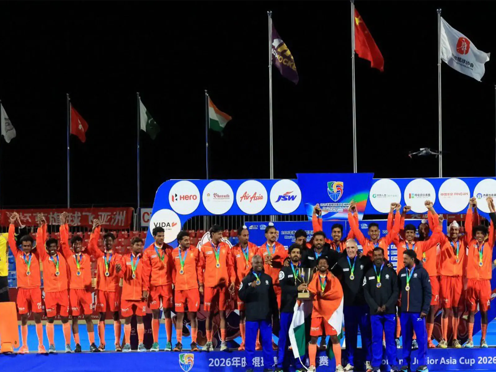 President Murmu Hails Junior Hockey Teams on Asia Cup Triumphs