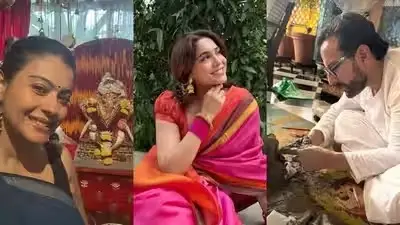 The Ten-Day Festival Begins: How India’s Film Fraternity Welcomed Lord Ganesha to Mumbai