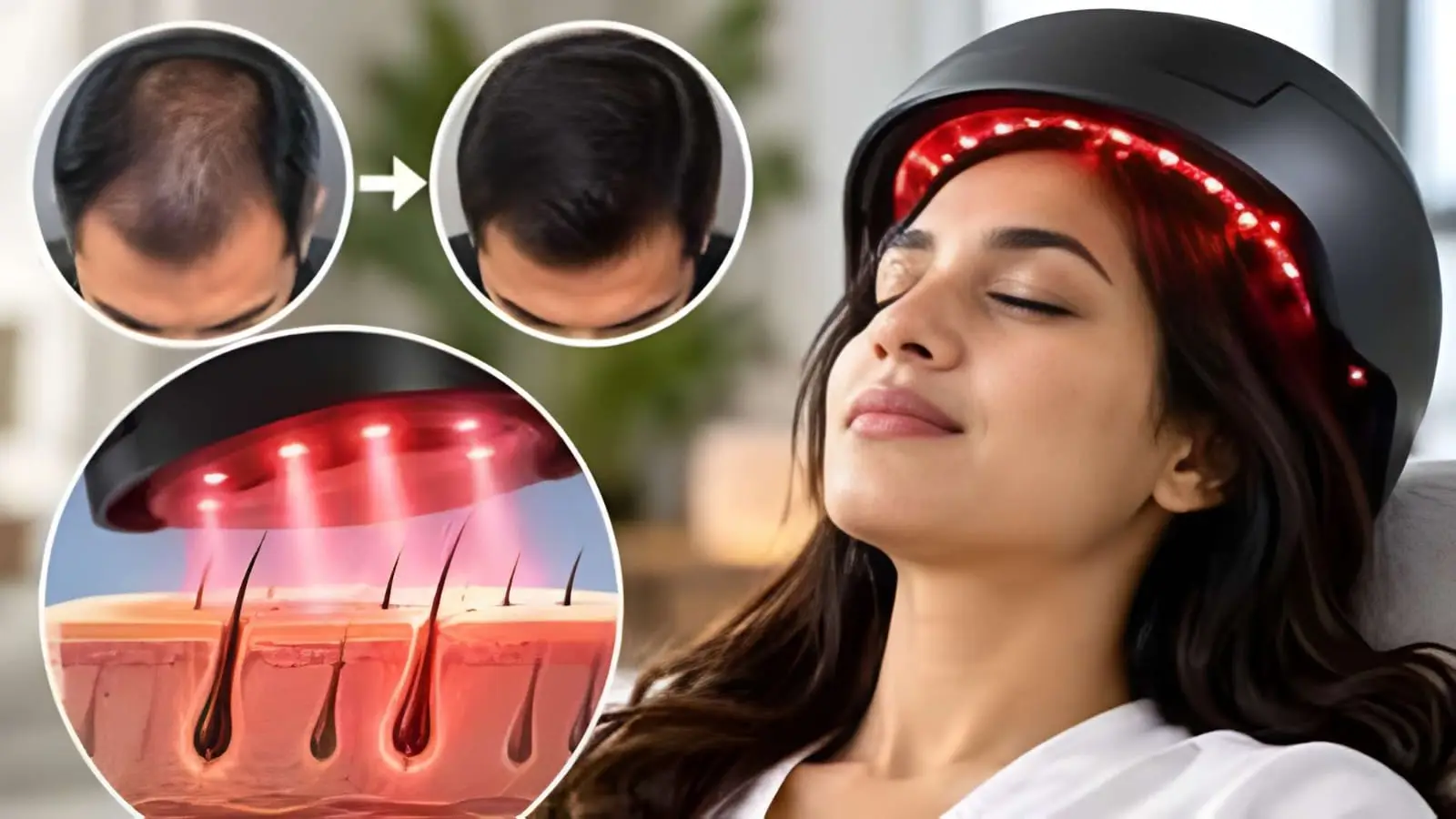 Laser Caps Are Lighting Up Haircare—but Do They Deliver Real Regrowth?