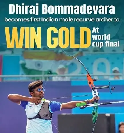 Bullseye Brilliance: Dhiraj Bommadevara Claims Historic World Cup Final Gold