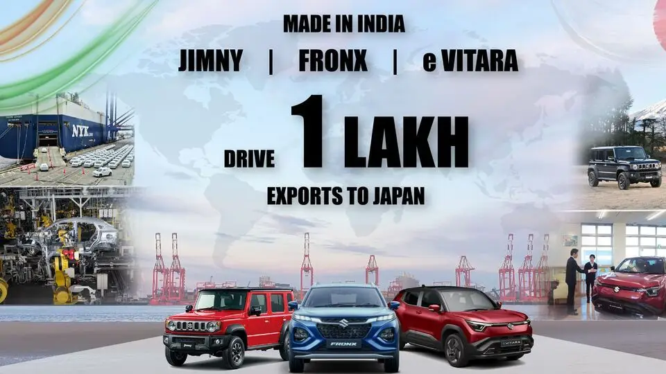 Reverse Gear: Made-in-India Maruti Vehicles Cross One Lakh Exports to Japan