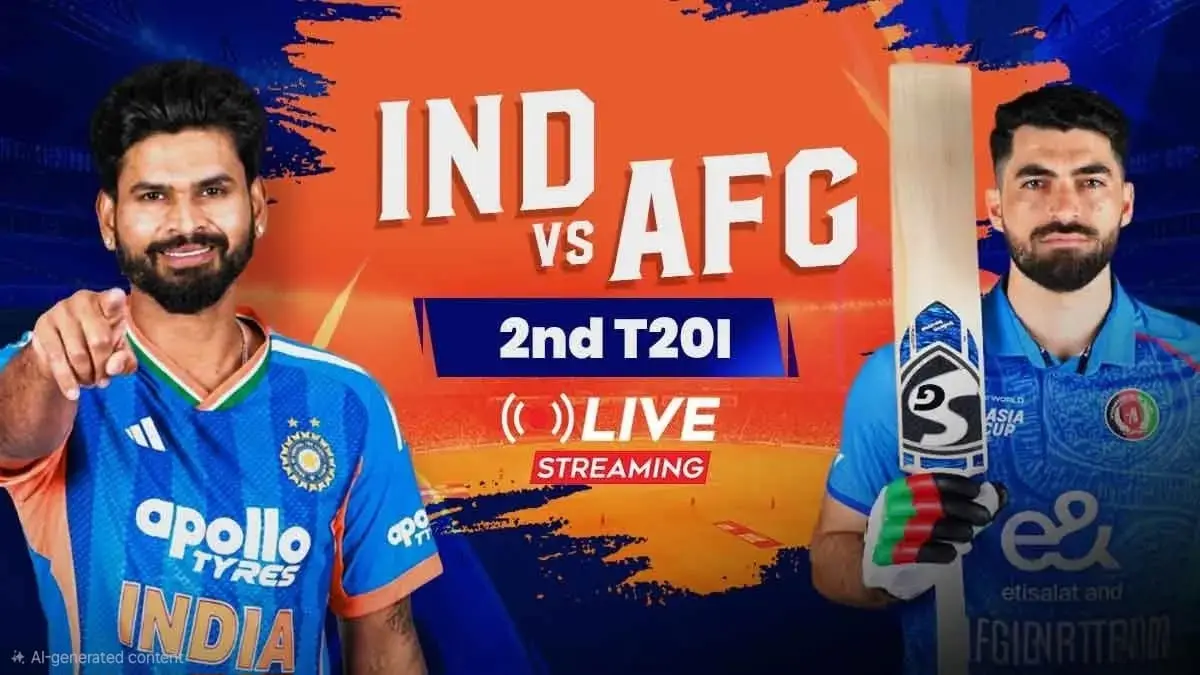 India vs Afghanistan 2nd T20I: Live Streaming & TV Info