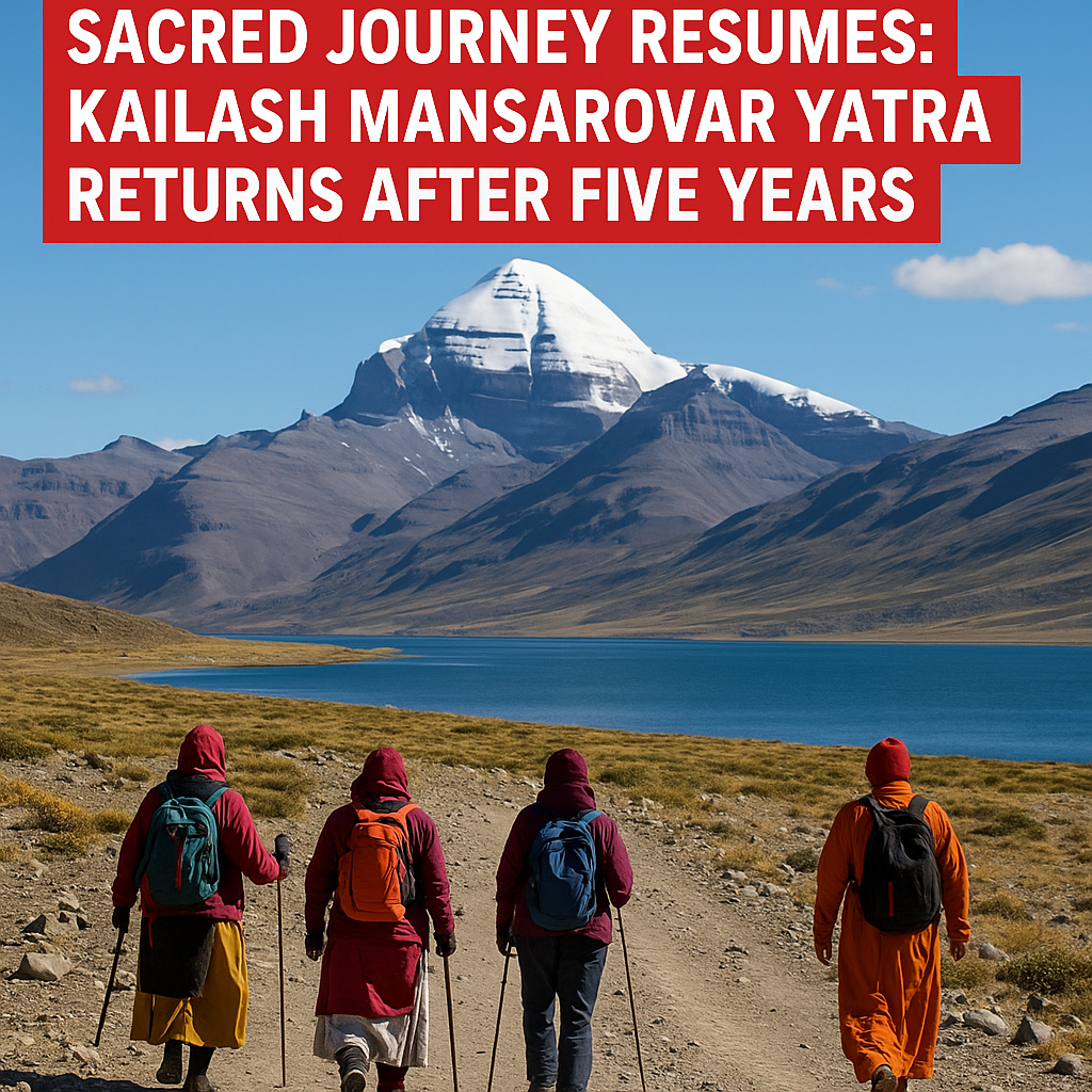 Sacred Journey Resumes: Kailash Mansarovar Yatra Returns After Five Years