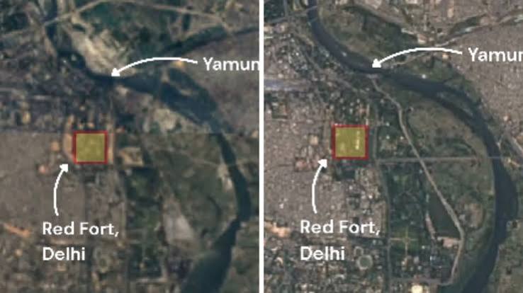 Yamuna River Shrinks: Study Reveals 68% Width Loss in 225 Years