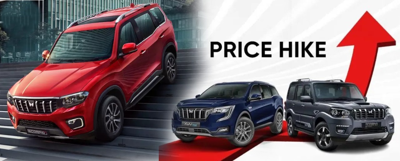 Mahindra & Mahindra Announces Price Hike Across SUV And CV Range