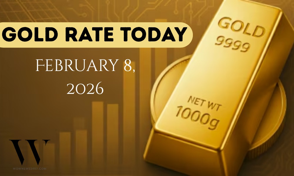 Gold Prices Today, Feb 8, 2026: 24K, 22K & 18K Rates Across Major Indian Cities