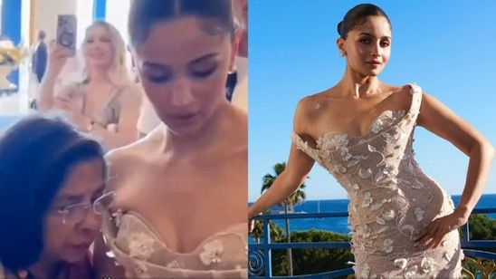 Picture Perfect Kindness: Alia Bhatt’s Touching Cannes Moment with Elderly Admirer