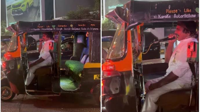 Mumbai Auto Driver Turns Rickshaw Into Karaoke Stage, Wins Hearts Online