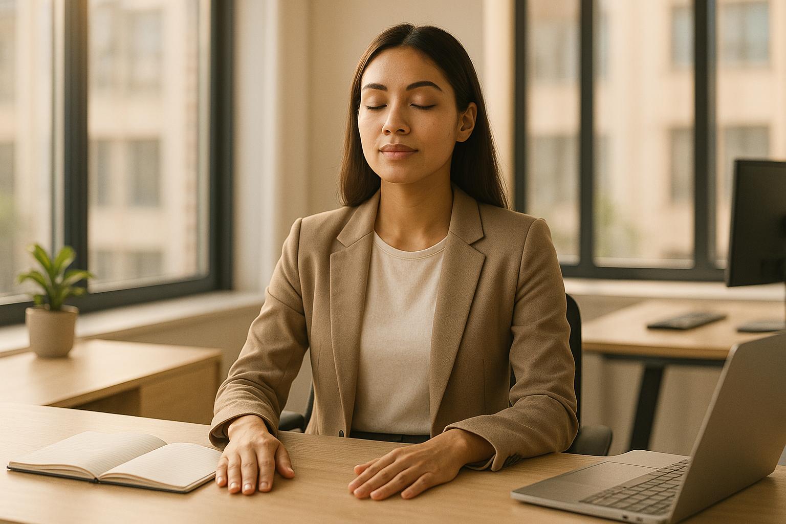 Pause & Breathe: Mini-Meditations for Maximum Workday Zen