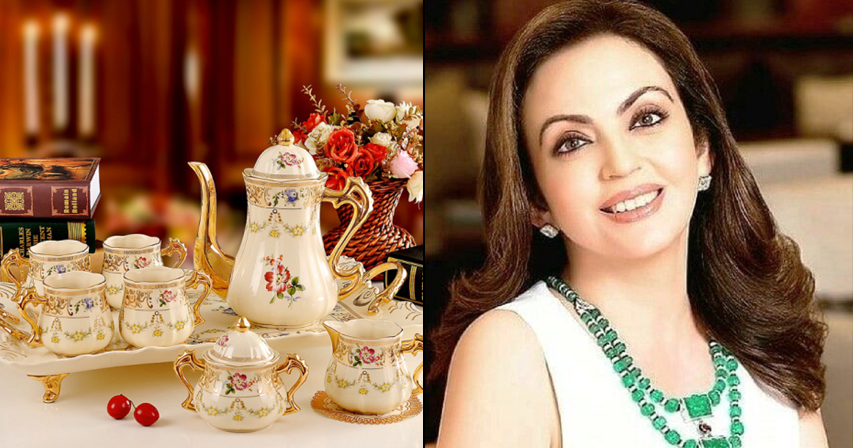 Tea Fit for Royalty: Nita Ambani’s Golden Touch to Morning Brews