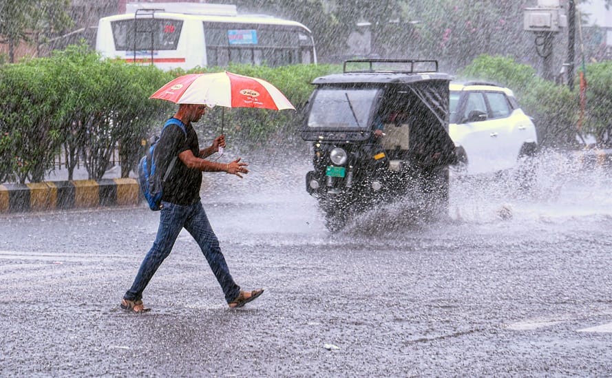 Delhi-NCR Rain Alert: Heavy Showers Lash Capital