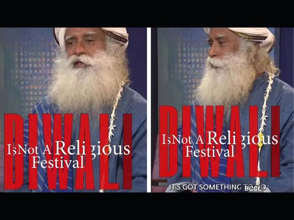 Lighting Up Within: Sadhguru Recasts Diwali as an Energetic Detox for the Soul