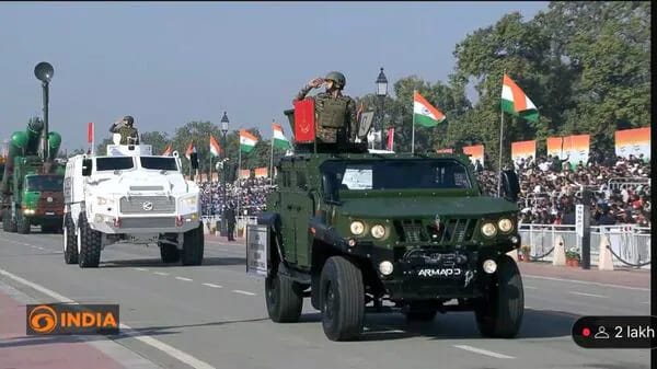 Mahindra Armado ALSV Steals the Show at Republic Day 2025 Parade