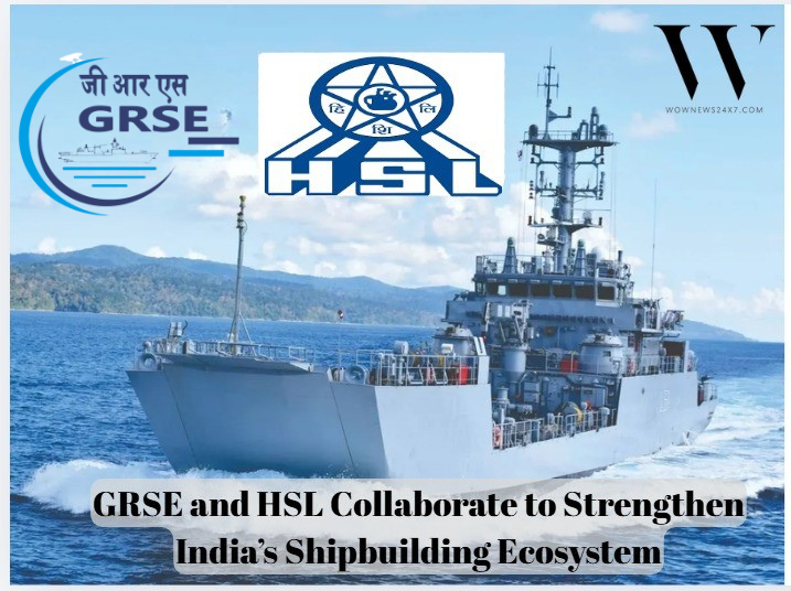 Garden Reach Shipbuilders Seals Strategic MoU with Hindustan Shipyard to Boost India’s Maritime Strength
