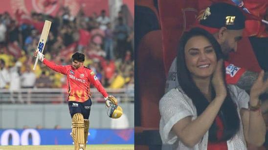 Preity Zinta Bats for Priyansh Arya: Punjab Kings Star Smashes Century Against CSK