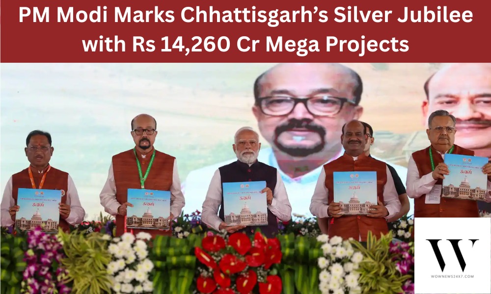 Celebrating 25 Years of Chhattisgarh: PM Modi Unveils Rs 14,260 Crore Mega Projects to Fuel State's Growth