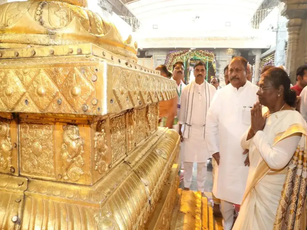President Murmu’s Tirumala Pilgrimage: Tradition, Devotion, and Temple Honours