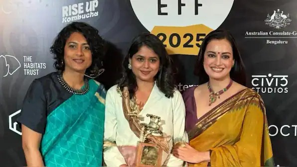 Panha's Poignant Triumph: Dia Mirza's Eco-Tale Bags Top ALT EFF Honor!