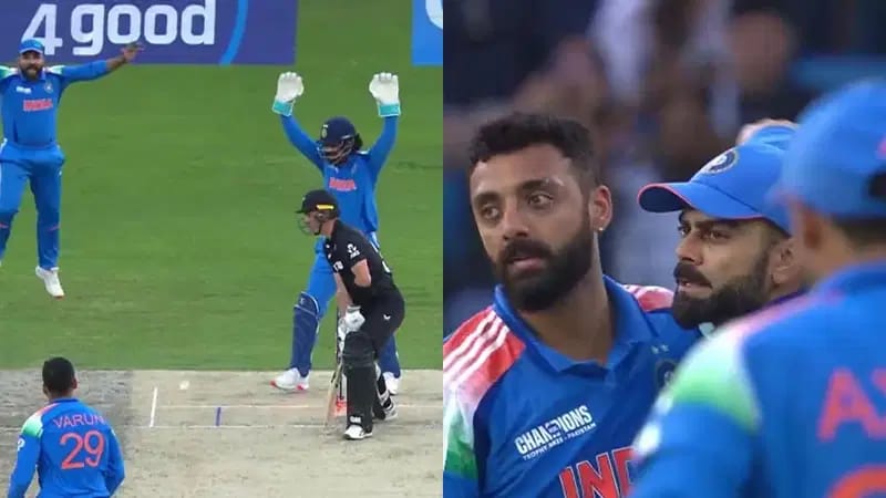 Varun Chakravarthy Strikes Again as New Zealand Struggles in Run Chase