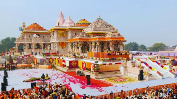 Ayodhya Begins Grand Rituals for Ram Temple’s Second Anniversary