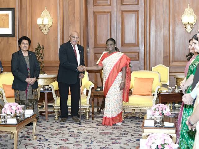 Diplomatic Waves from the Pacific: Fiji PM’s Key Meeting with President Murmu Signals Deepening Bilateral Bonds