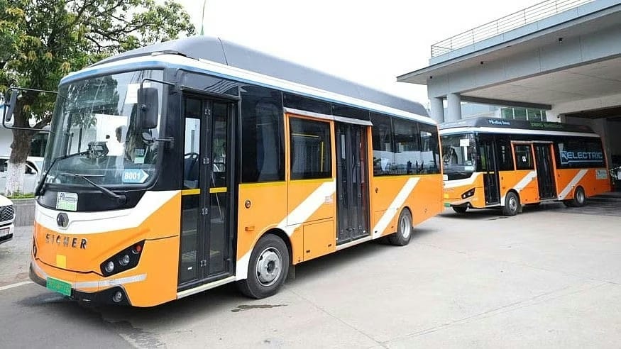 Bhopal Begins Trial Runs Of PM E-Buses Today On 3 Key Routes