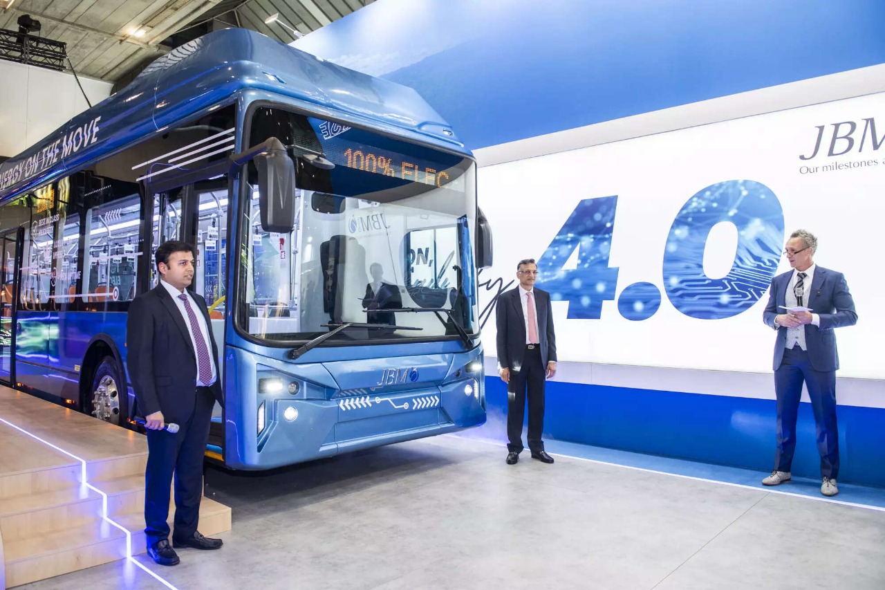 JBM Auto Unveils Ecolife, India’s First Fully Electric City Bus