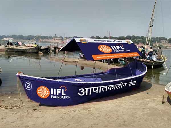 IIFL Foundation Transforming Healthcare through 15-Boat Ambulances at Maha Kumbh