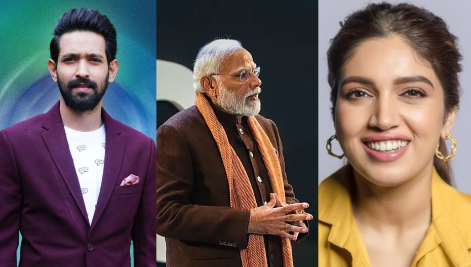Actors Vikrant Massey and Bhumi Pednekar Share Exam Tips at Pariksha Pe Charcha 2025