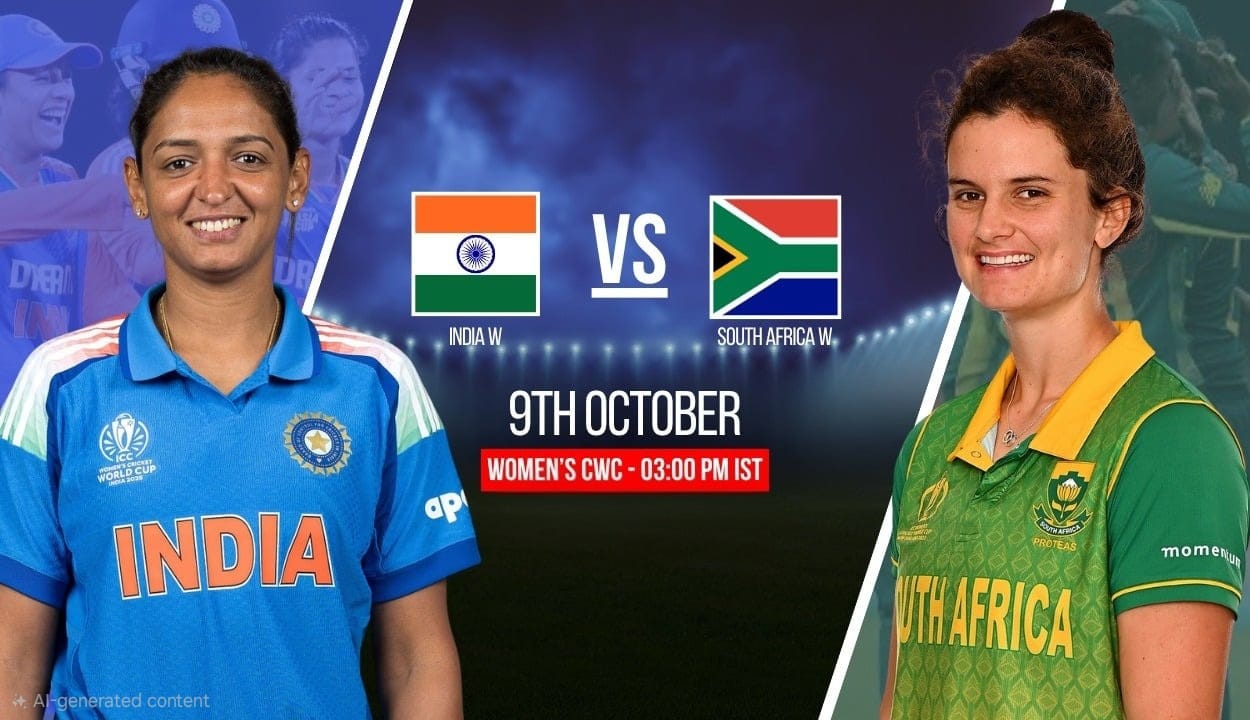 IND-W vs SA-W: Where and When to Watch the Women’s World Cup 2025 Showdown Live