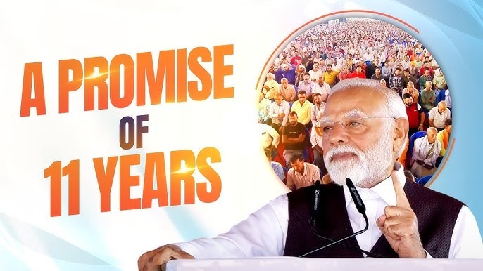 Mic Drop Moment: PM Modi Makes Farmers the Headliners at 11-Year Mark