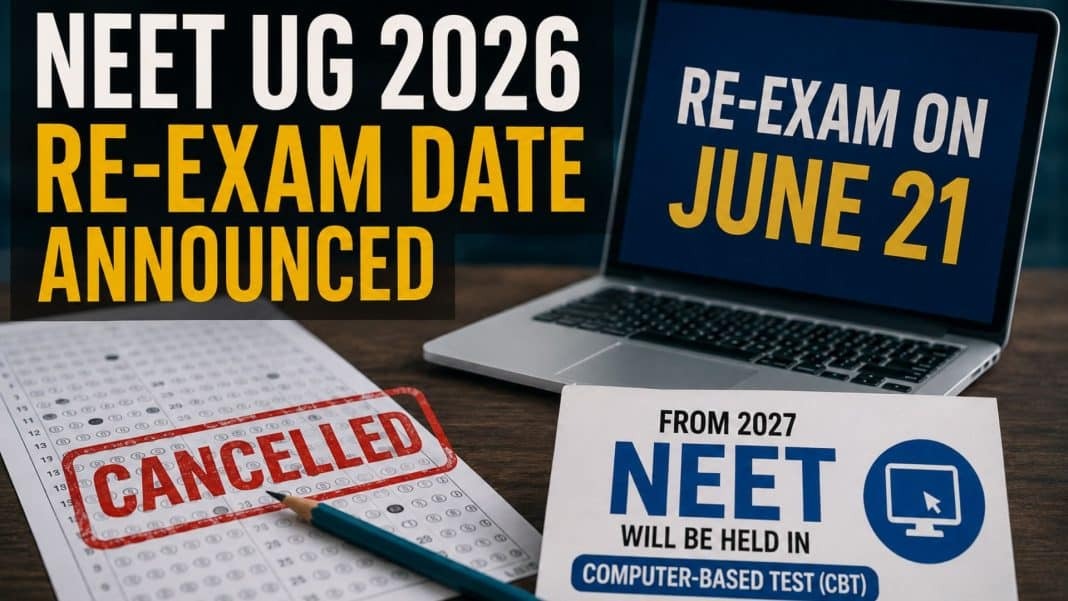 NEET UG 2026 Re-Exam Playbook: Dates, Admit Cards And The Big CBT Shift