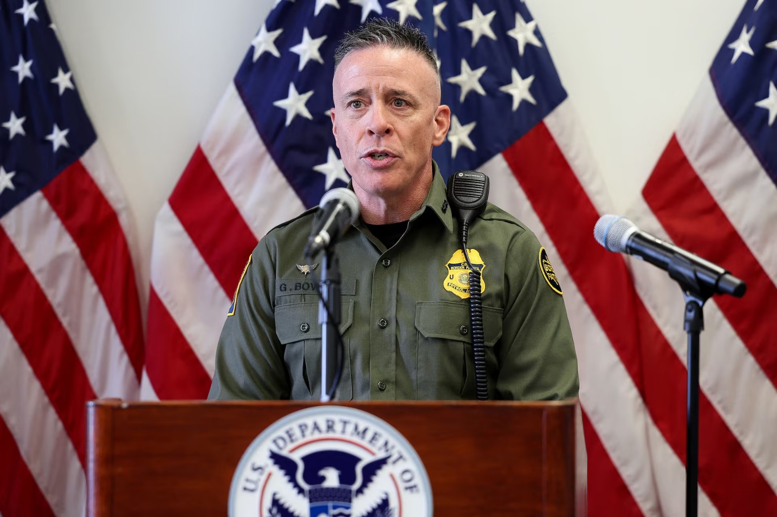 Leadership Shake-Up At US Border Patrol As Bovino Steps Down