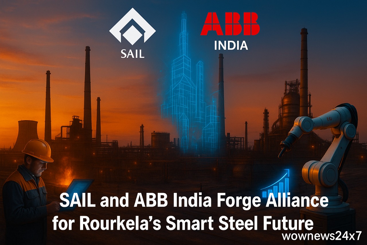 SAIL and ABB India Forge Alliance for Rourkela’s Smart Steel Future