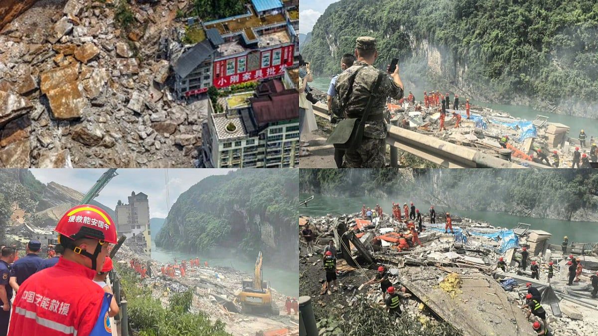 Rock Slide Ruins: Chongqing Landslide Buries Homes